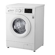 LG 7 Kg | Front Load Washing Machine | Inverter DD | Steam™ |Smart Diagnosis™, Right perspective , FH2J3QDNG0P, thumbnail 12