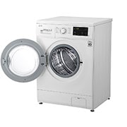 LG 7 Kg | Front Load Washing Machine | Inverter DD | Steam™ |Smart Diagnosis™, Front door open , FH2J3QDNG0P, thumbnail 13