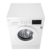 LG 7 Kg | Front Load Washing Machine | Inverter DD | Steam™ |Smart Diagnosis™, Top perspective , FH2J3QDNG0P, thumbnail 9