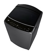 LG 19kg | Top Load Washer | Inverter Direct Drive | AI DD™ | 6 Motion |TurboDrum™ , Top Perspective View, T19H3SDHT2, thumbnail 5