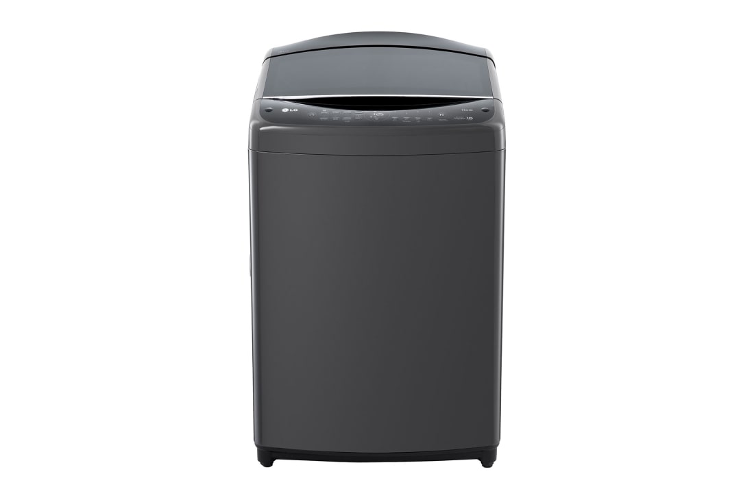 LG 19kg | Top Load Washer | Inverter Direct Drive | AI DD™ | 6 Motion |TurboDrum™ , Front View, T19H3SDHT2