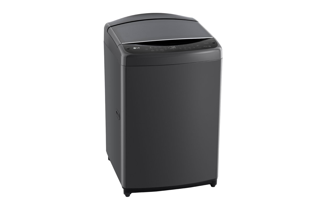LG 19kg | Top Load Washer | Inverter Direct Drive | AI DD™ | 6 Motion |TurboDrum™ , Right Side View, T19H3SDHT2, thumbnail 6
