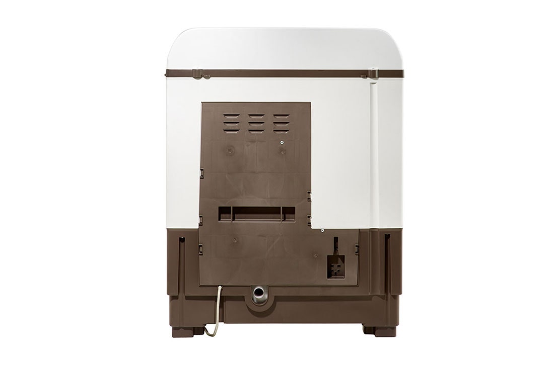 LG 8kg | TwinTub Washer| Roller Jet Pulsator | 3 Wash Program | Wind Jet Dry, Back view, P961RONL, thumbnail 11