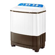 LG 8kg | TwinTub Washer| Roller Jet Pulsator | 3 Wash Program | Wind Jet Dry, Right side view, P961RONL, thumbnail 7