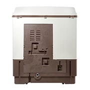 LG 8kg | TwinTub Washer| Roller Jet Pulsator | 3 Wash Program | Wind Jet Dry, Back view, P1401RONL, thumbnail 10