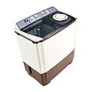 LG 8kg | TwinTub Washer| Roller Jet Pulsator | 3 Wash Program | Wind Jet Dry, Top Perspective view, P1401RONL, thumbnail 8