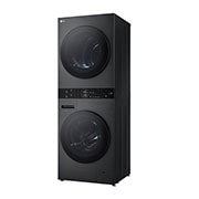 LG 13Kg/10Kg | WashTower | Front Load Washer/Dryer |Smart Pairing™| AI DD™ | TurboWash™ 360, right side , WT1311PB, thumbnail 12