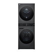 LG 13Kg/10Kg | WashTower | Front Load Washer/Dryer |Smart Pairing™| AI DD™ | TurboWash™ 360, Front view , WT1311PB, thumbnail 2