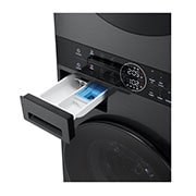 LG 13Kg/10Kg | WashTower | Front Load Washer/Dryer |Smart Pairing™| AI DD™ | TurboWash™ 360, Detergent , WT1311PB, thumbnail 4