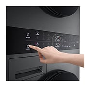 LG 13Kg/10Kg | WashTower | Front Load Washer/Dryer |Smart Pairing™| AI DD™ | TurboWash™ 360, Led, WT1311PB, thumbnail 9