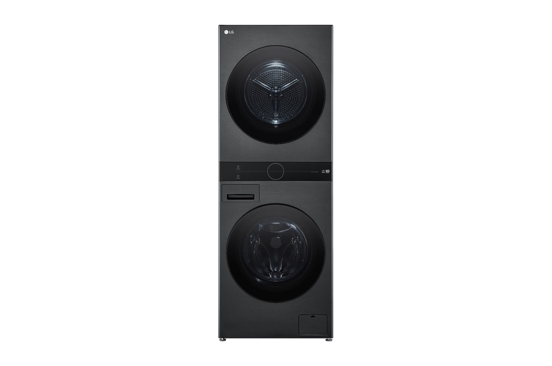 LG 13Kg/10Kg | WashTower | Front Load Washer/Dryer |Smart Pairing™| AI DD™ | TurboWash™ 360, Front view , WT1311PB