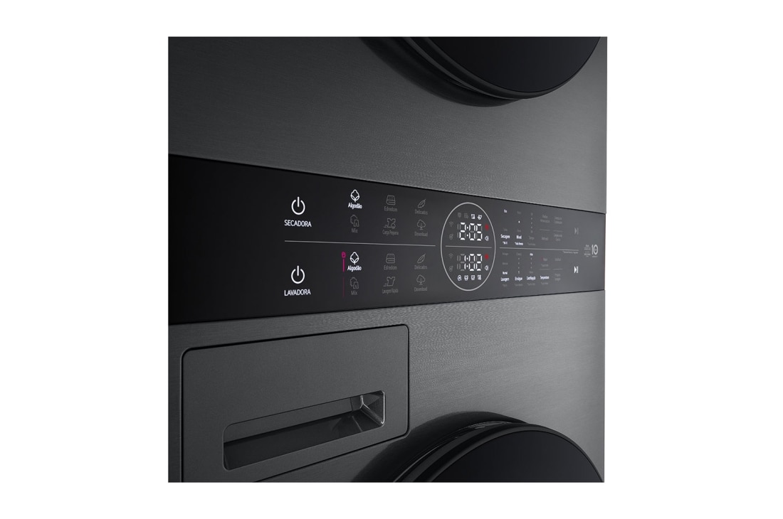 LG 13Kg/10Kg | WashTower | Front Load Washer/Dryer |Smart Pairing™| AI DD™ | TurboWash™ 360, Led, WT1311PB, thumbnail 8