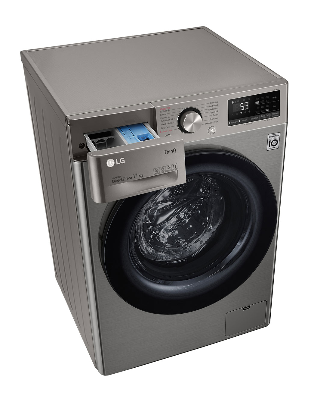 11kg Front Load Washer | AI DD™ | TurboWash™ | LG East Africa
