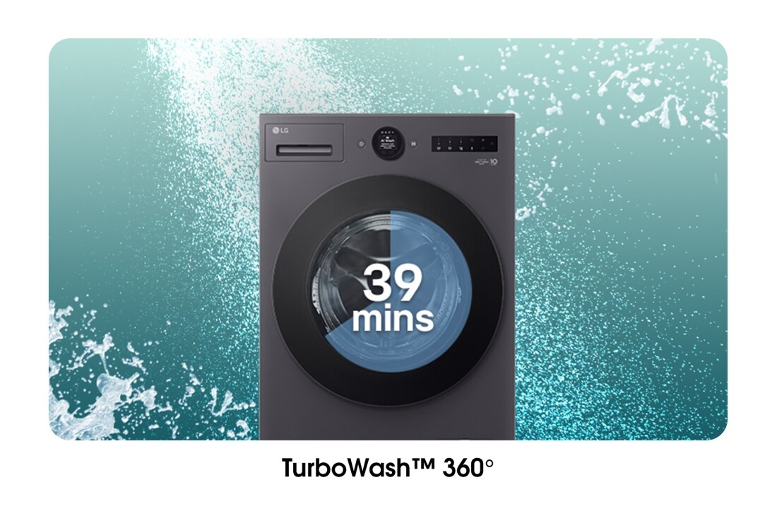 LG 15/8 Kg Wash and Dry Essence Graphite Washer, F0Z6DRP24, F0Z6DRP24, thumbnail 12
