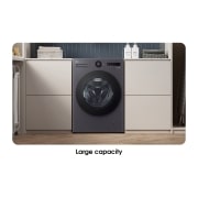 LG 15/8 Kg Wash and Dry Essence Graphite Washer, F0Z6DRP24, F0Z6DRP24, thumbnail 11