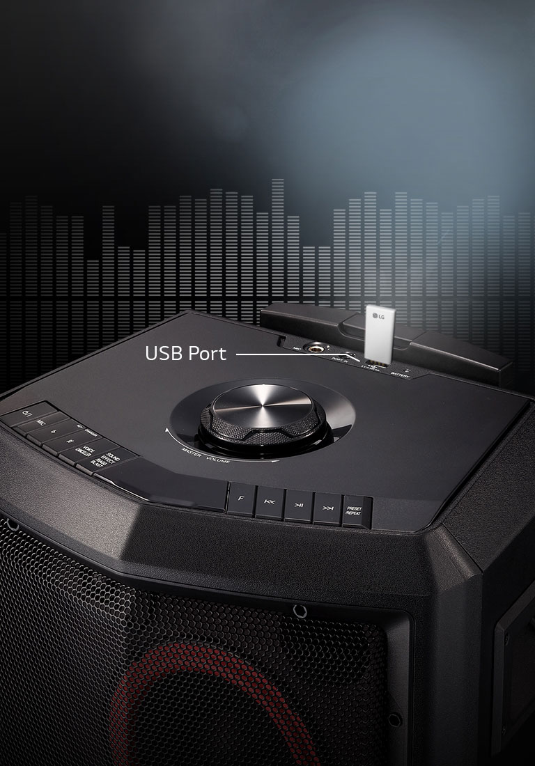 Parlante Inalámbrico LG XBOOM FH2 con conexión Bluetooth LG Ecuador