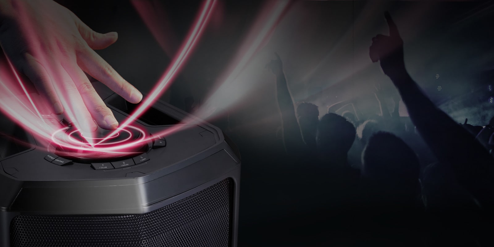 Parlante Bluetooth LG FH6N LOUDR 600W Efectos DJ