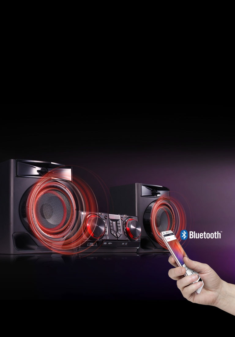 LG XBOOM CJ44 Equipo de Sonido con 480W RMS LG Ecuador