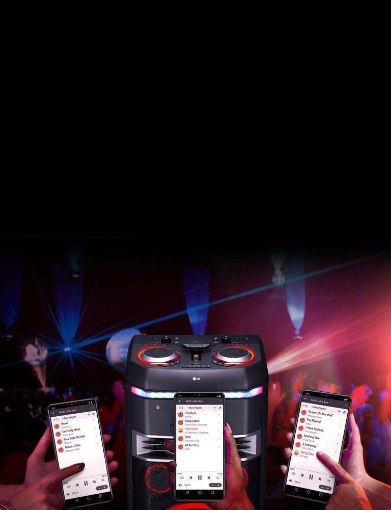 LG XBOOM One Body OK99 de 1.800W RMS LG Ecuador