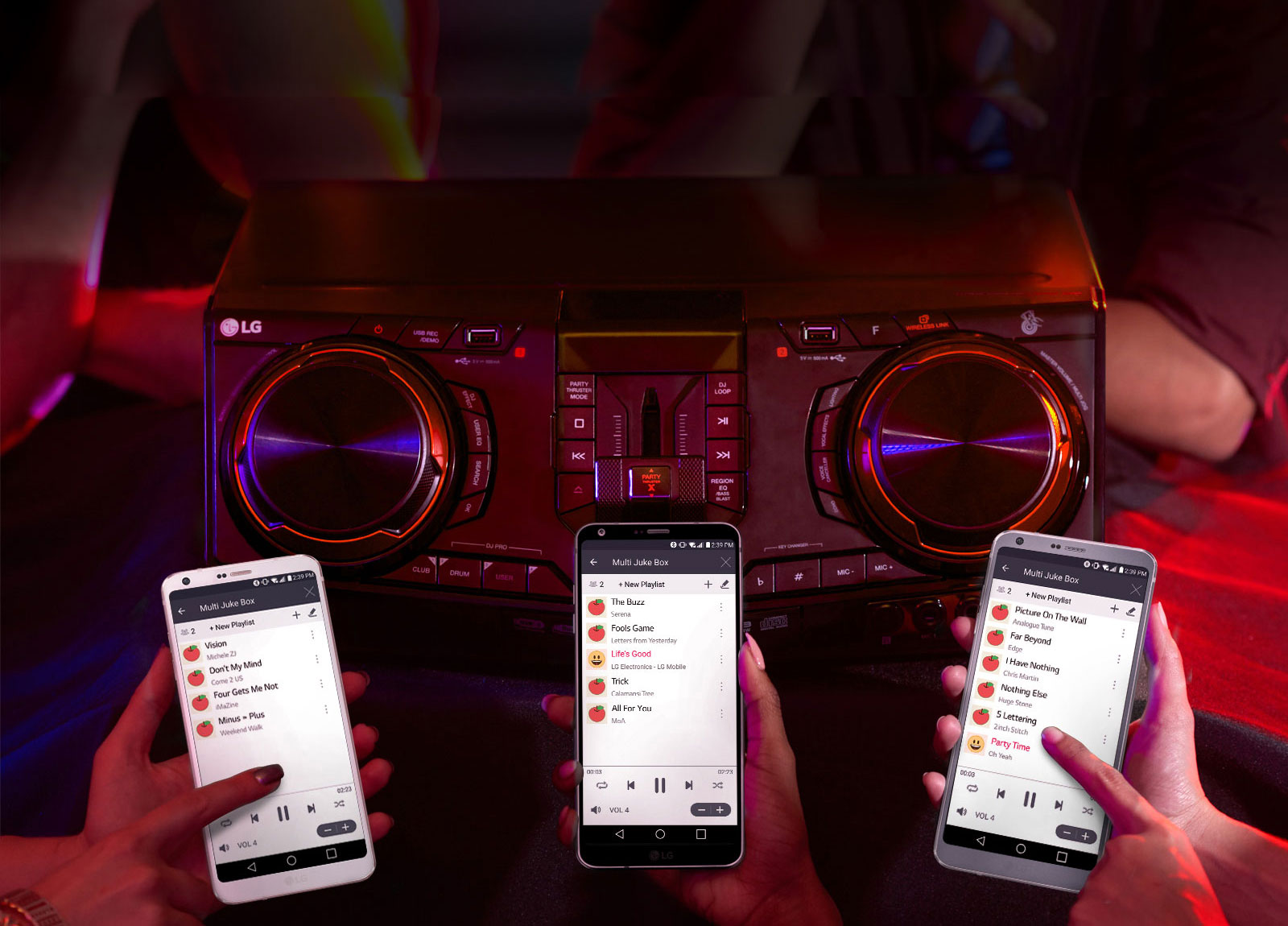 Crea una lista de canciones con Multi Juke Box1