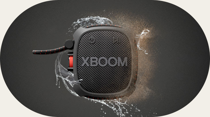 No te preocupes por el agua y el polvo