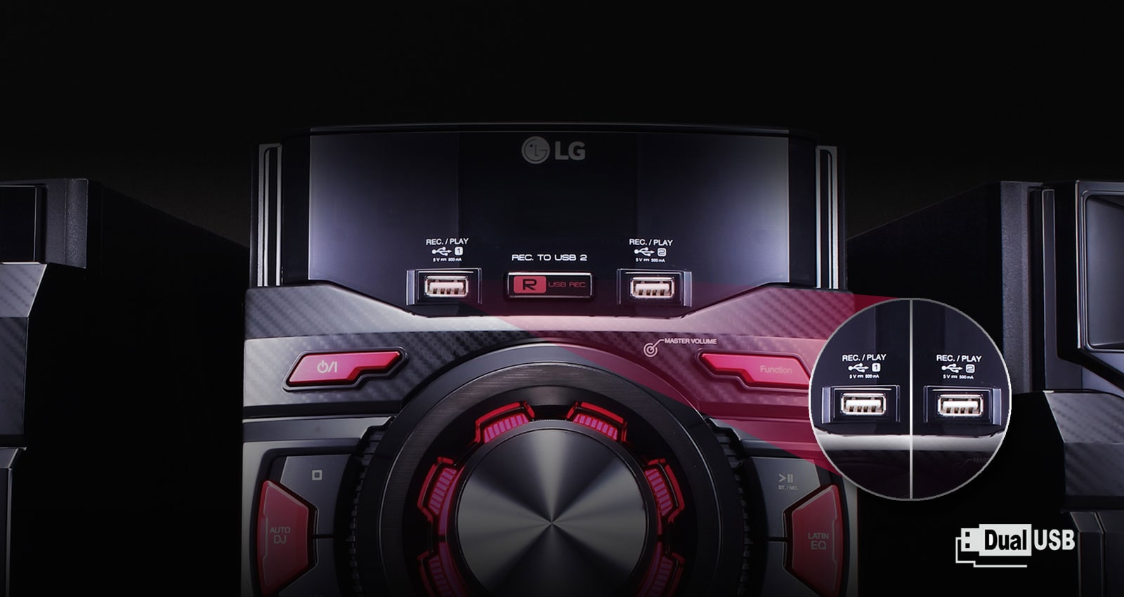 LG XBOOM CM4560 minicomponente de 700W / 8000W PMPO | LG Ecuador