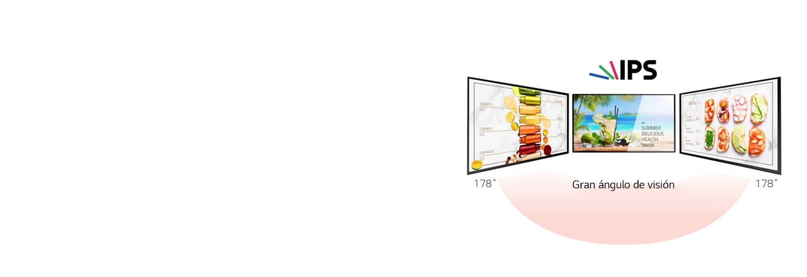 Ángulo de visión amplio1