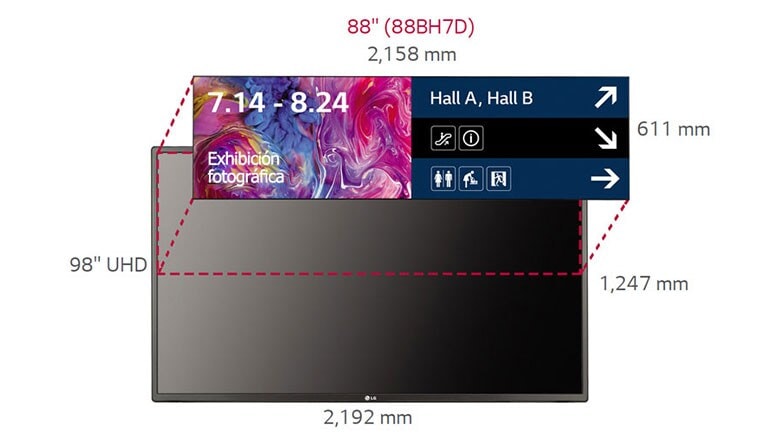 Resolución Ultra HD<br> (3840 x 1080)2