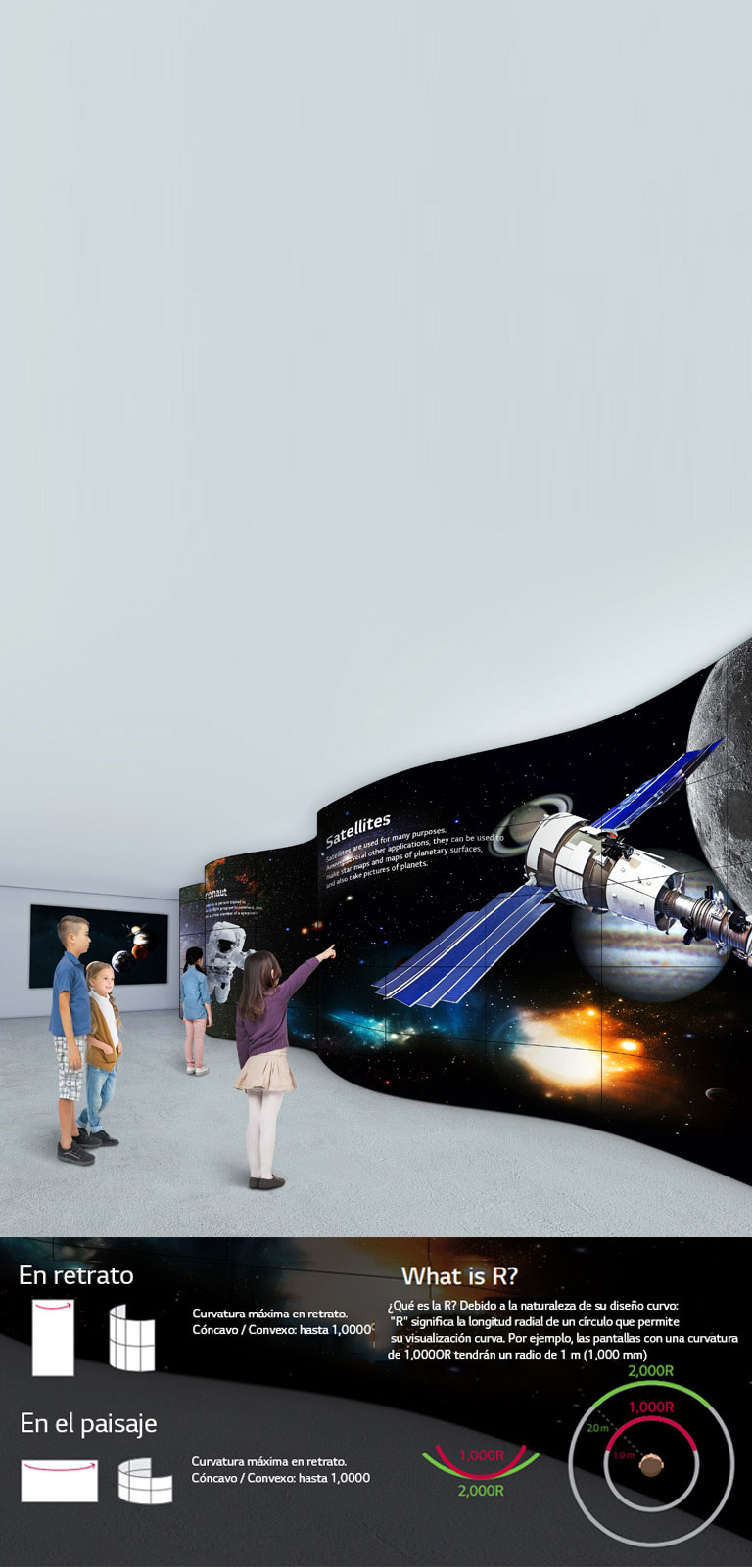 Variedad de curvatura para los referentes