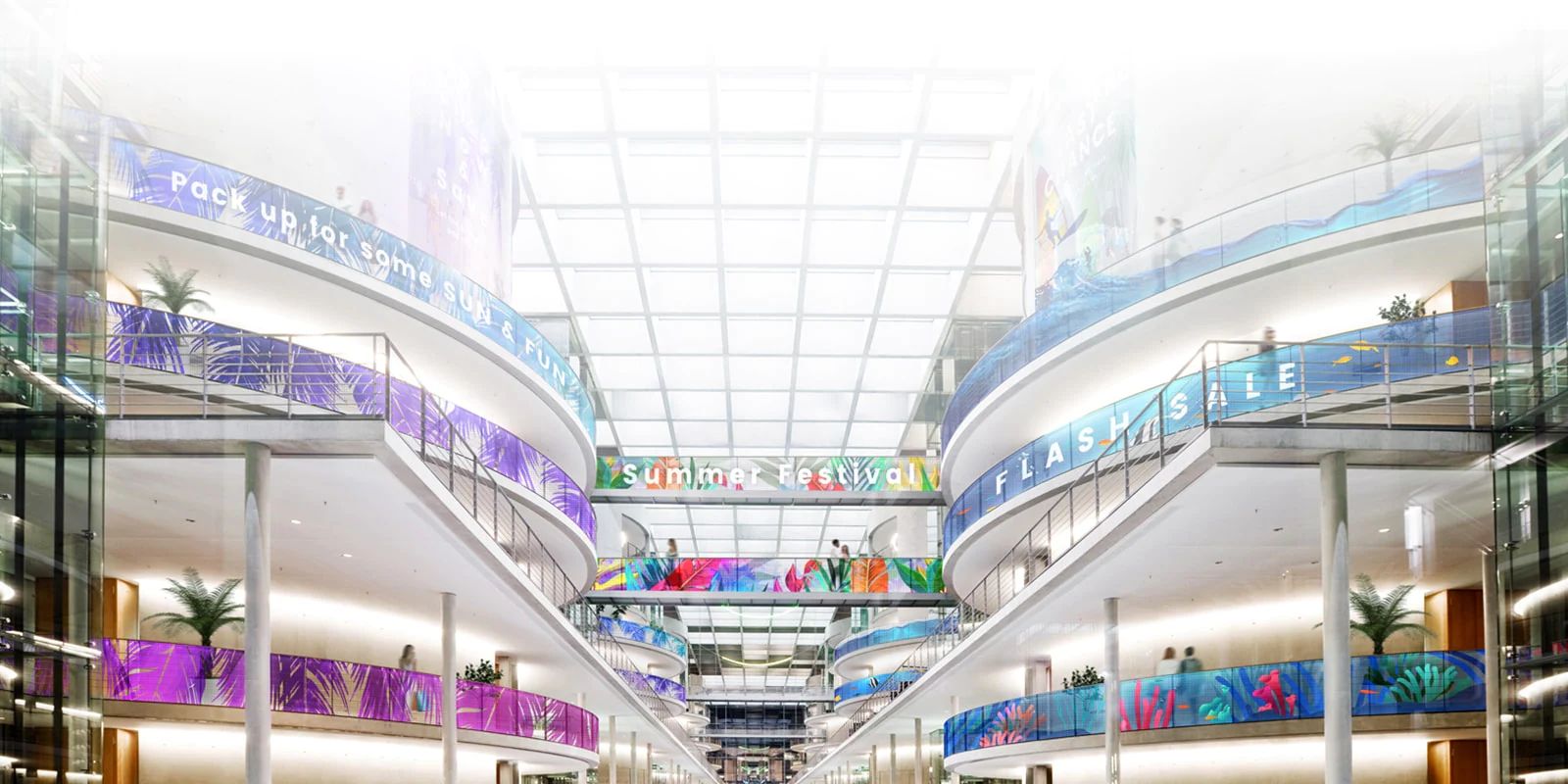 Lámina LED transparente