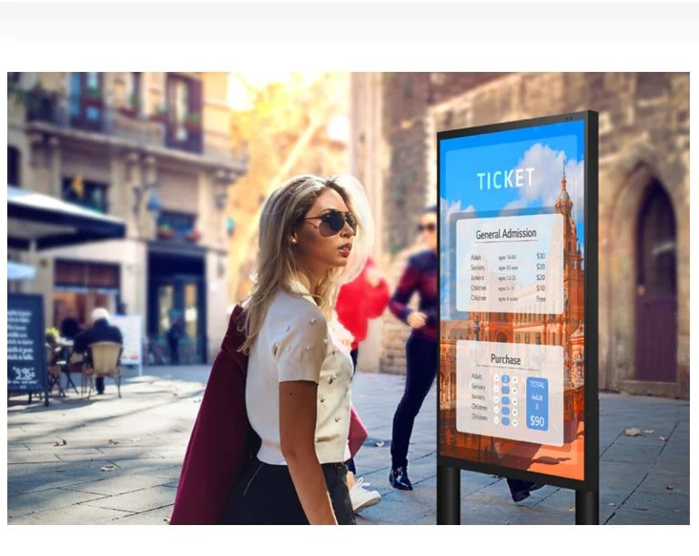 Visible con anteojos de sol polarizados