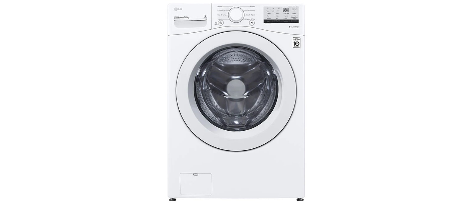  Lavadora Carga Frontal WM20WV26W de LG 