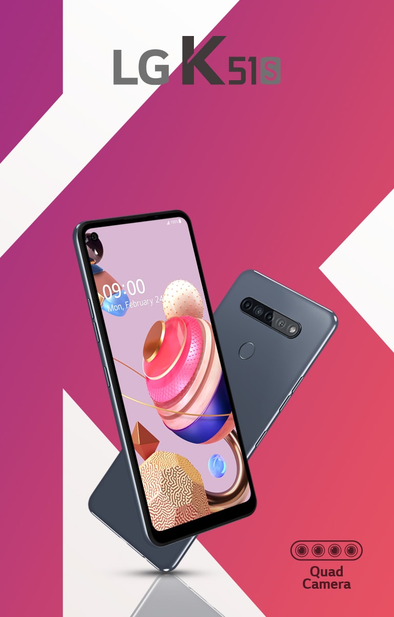 LG K51S con Pantalla FullVision de 6,55