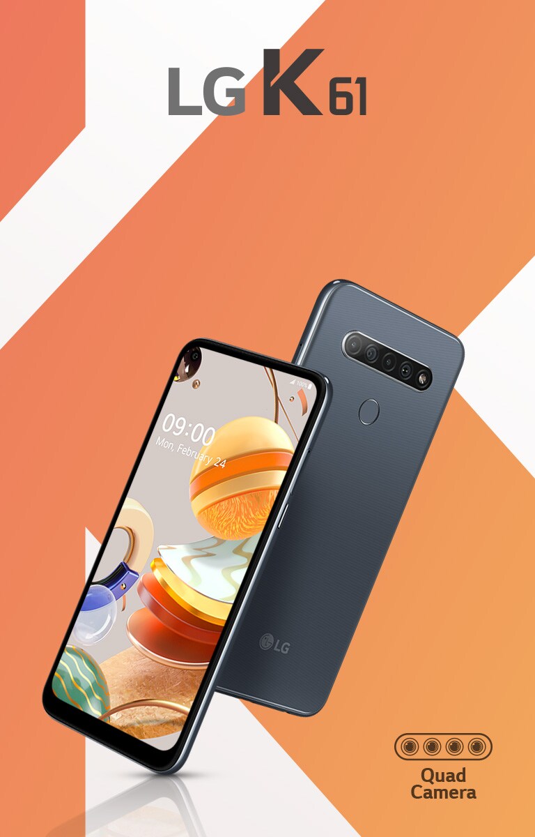 LG K61 con Pantalla FullVision de 6,53