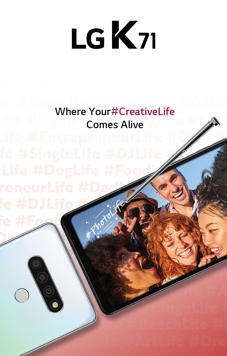 Descubre el LG K71 Disponible en Ecuador