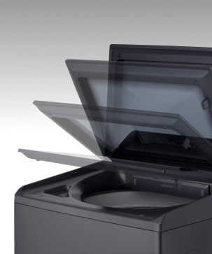 Filtro de pelusa ancho en el tambor