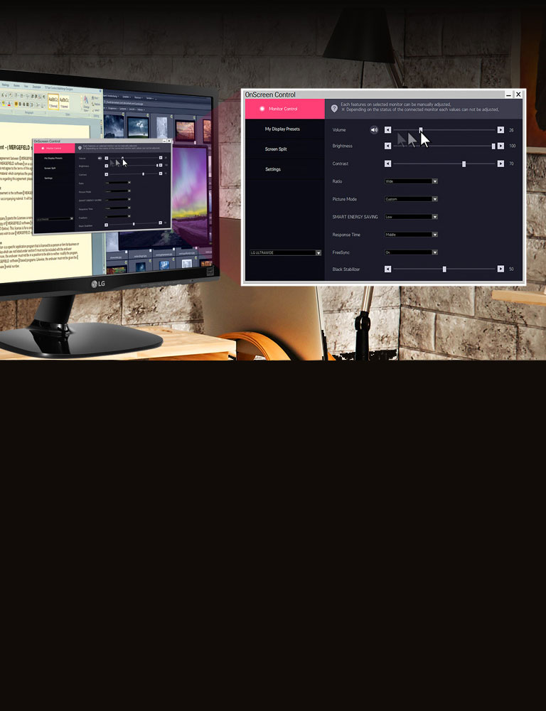 Personalizaciones predefinidas a sólo un clic<br>2