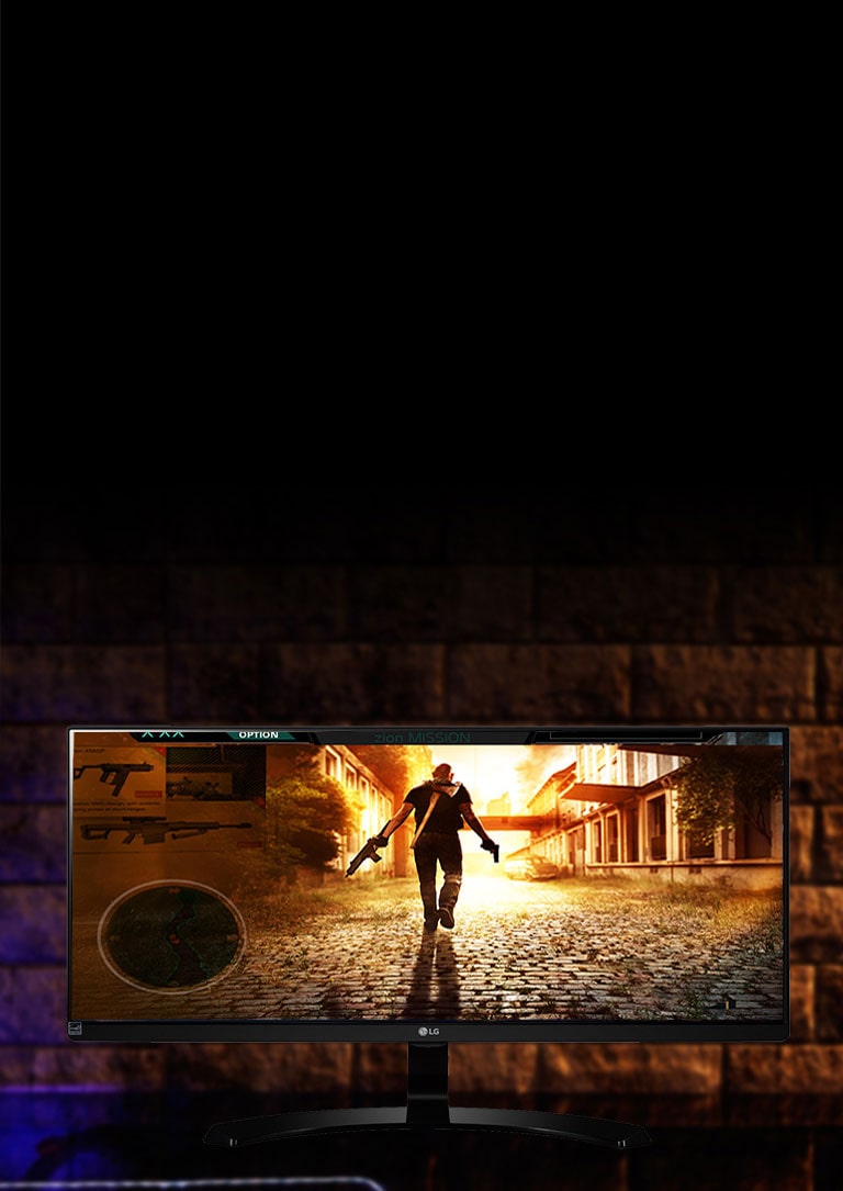 Pantalla curva 21:9  UltraWide® Full HD IPS