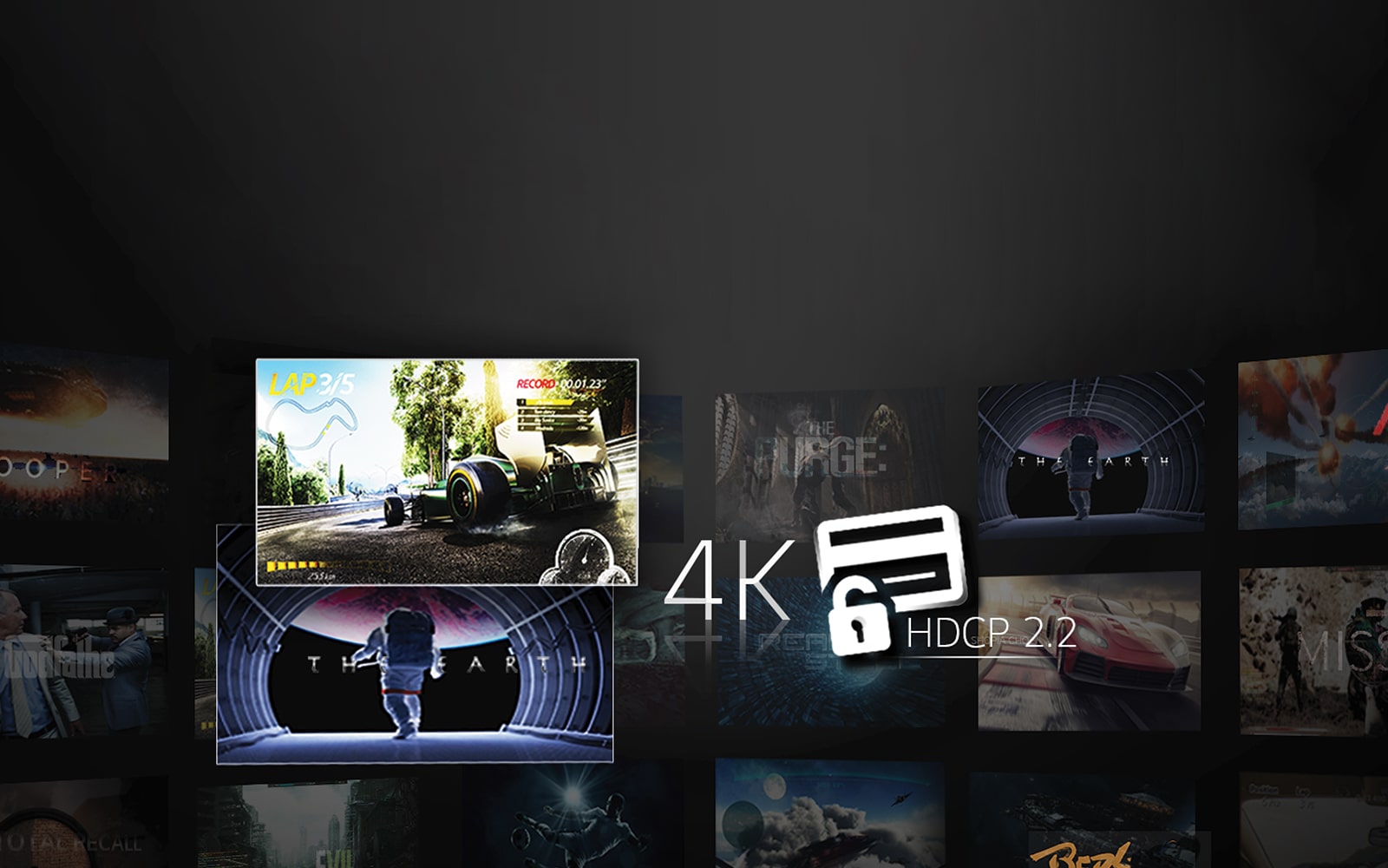 Compatible con HDCP 2.2<br>1