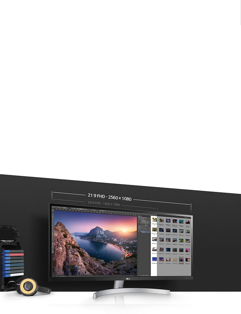 Pantalla UltraWide® 21:9<br>2