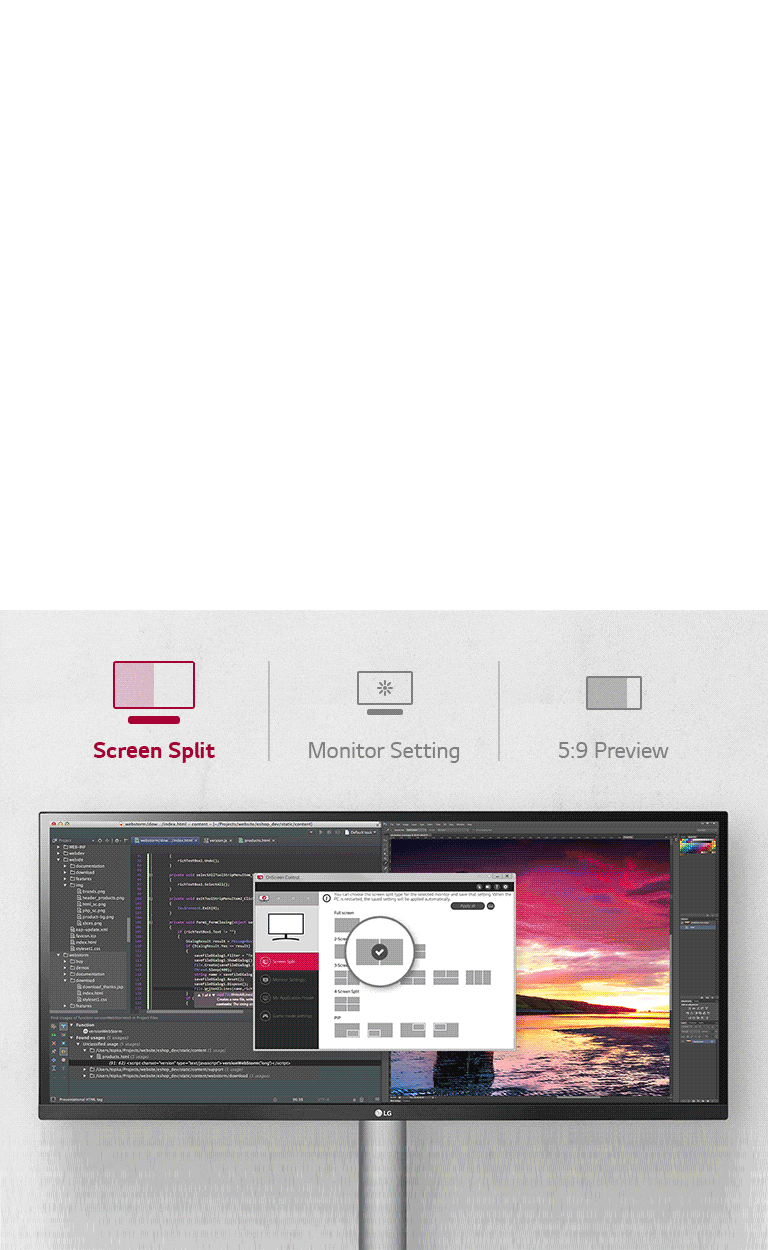 Control de pantalla<br>2