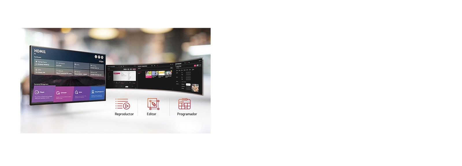 Gestión sencilla de contenido<br>1