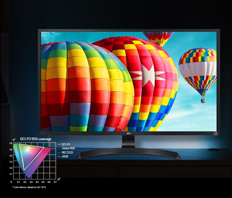 Gama de colores DCI-P3 95%<br>2