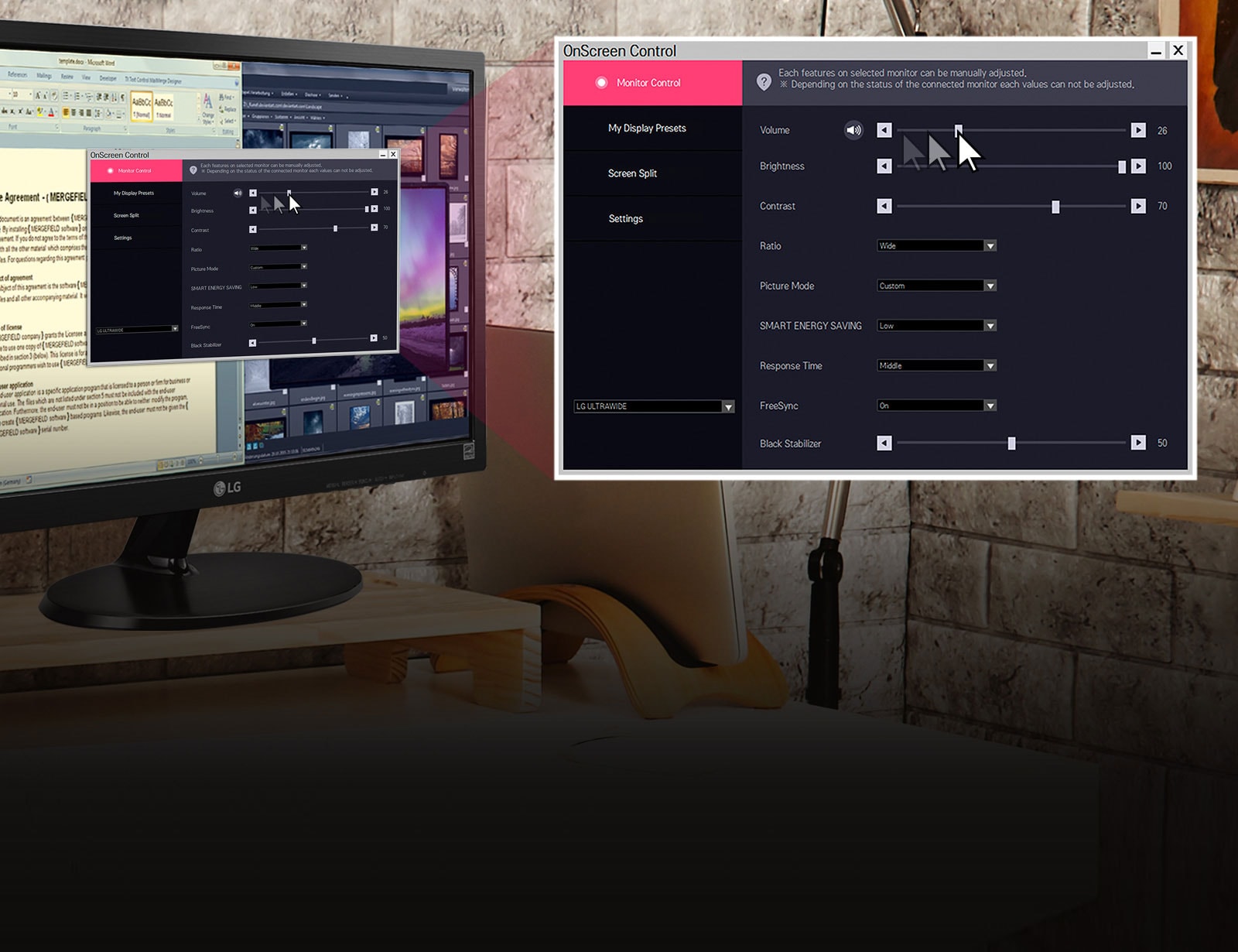 Opciones de personalización con tan solo un clic1