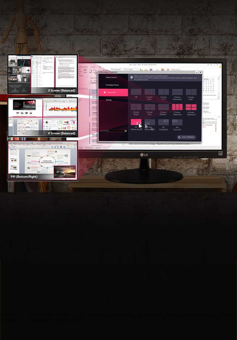 Personaliza tu espacio para tareas múltiples<br>2