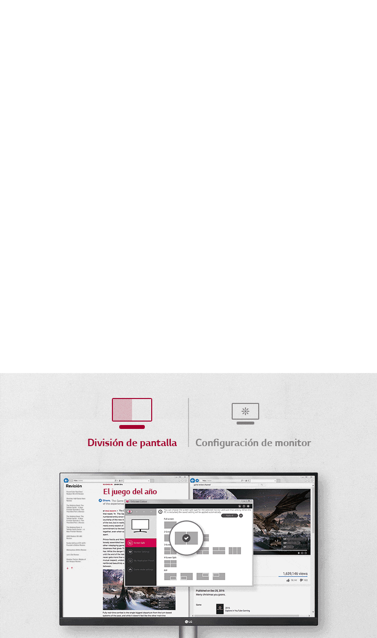 Control en pantalla4