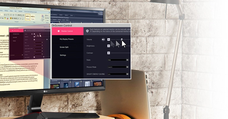 Control en pantalla<br>2