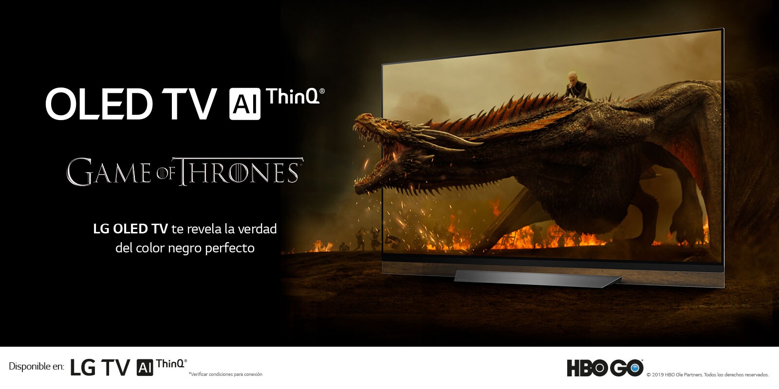 Disfruta de la Aplicación HBO GO en los Televisores LG con webOS