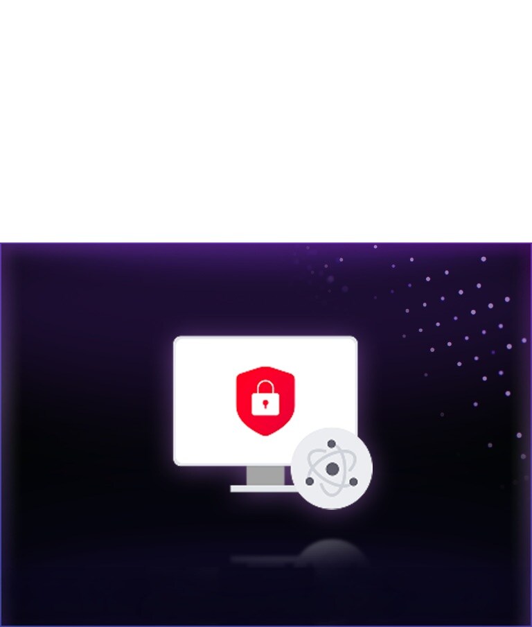 LG NANO 4K UHD AI NU85 se destaca por sus Algoritmos criptográficos seguros, ilustrado con una pantalla protegida y un ícono de un escudo, donde la seguridad basada en el cifrado garantiza una transmisión de datos confiable y segura.