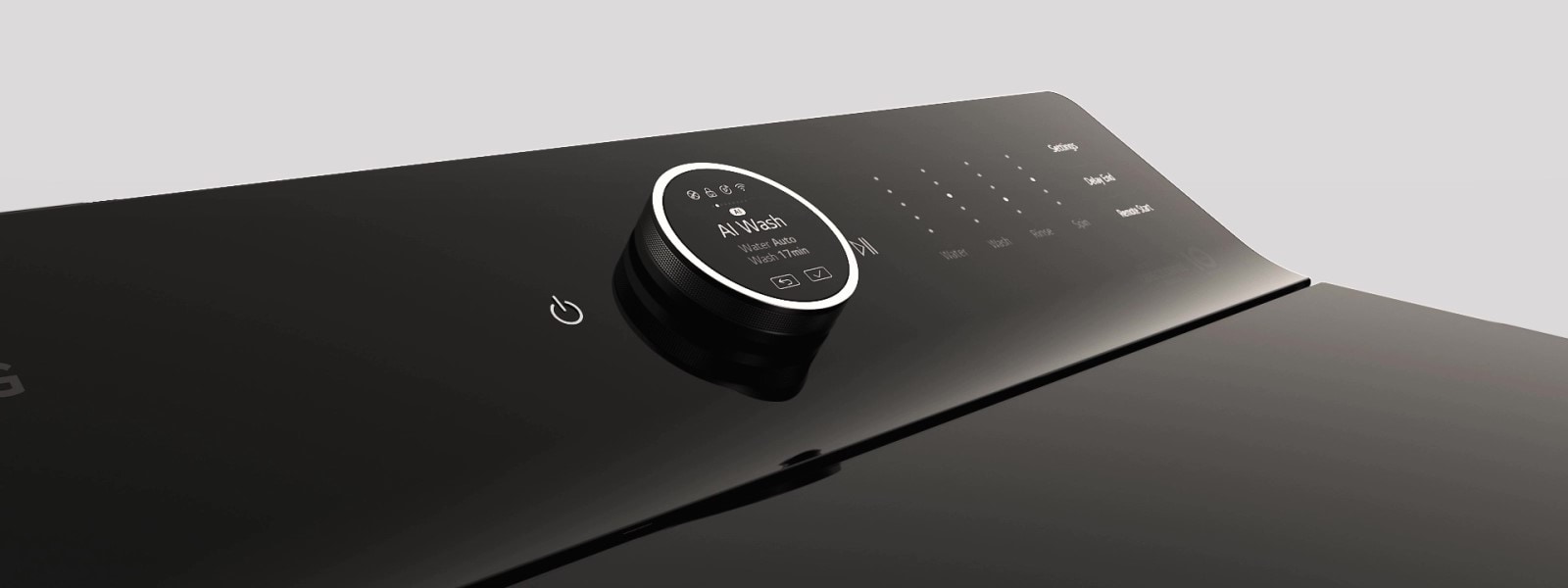 Vídeo que muestra el diseño, el selector y el panel de LG Toploader